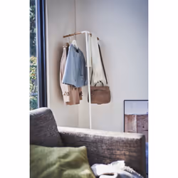 Yamazaki 5550 porte-manteaux Colonne Blanc
