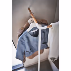Yamazaki 5550 porte-manteaux Colonne Blanc - Vue supplémentaire 4