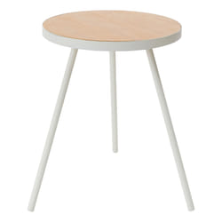 Yamazaki 5558 Table emboîtée Forme arrondie 3 pieds