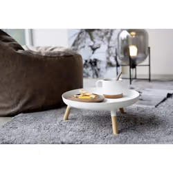 Yamazaki 5564 Rond Blanc, Bois - Vue supplémentaire 5