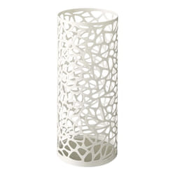 Yamazaki Schirmständer Porte-parapluies Acier Blanc
