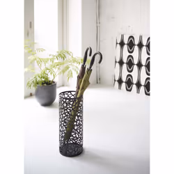 Yamazaki 6322 Porte-parapluies Acier Noir