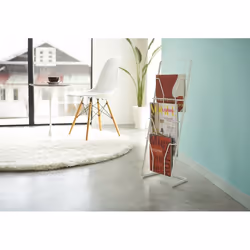 Yamazaki Tower porte-magazines Acier Blanc