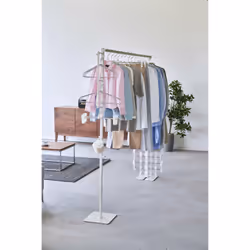 Yamazaki 6619 porte-manteaux Colonne Blanc