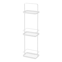 Yamazaki 6634 étagère et rangement pour salle de bain Blanc Acier