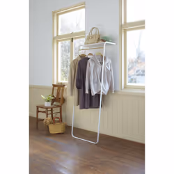 Yamazaki 7078 porte-manteaux Colonne Blanc