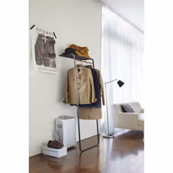 Yamazaki 7079 porte-manteaux Colonne Noir