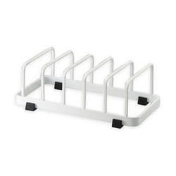 Yamazaki - Egouttoir pour assiettes en métal blanc - L11 cm - Blanc