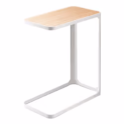 Yamazaki 7202, Bout de canapé, Forme rectangulaire, 2 pieds, Bois