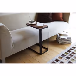 Yamazaki 7203 Bout de canapé Forme rectangulaire 2 pieds