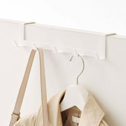 Yamazaki Smart porte-manteaux 5 crochet(s) Blanc