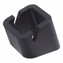Yamazaki SQUARE, Pieds, Universel, Noir, Silicone, 87 mm, 70 mm