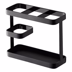 Yamazaki 7842, Organisateur de câbles, Pieds, Autonome, Ustensile, Noir, Acier