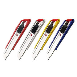 NT Cutter Vivid L Couleurs assorties Couteau à lame universelle