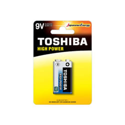 Toshiba 6LR61GCP BP-1 pile domestique Batterie à usage unique 9V Alcaline