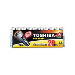 Baterie Toshiba high power lr6gcp mp-20 multipak 20 szt.
