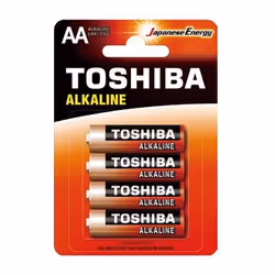 Toshiba LR6GCA BP-4C, Batterie à usage unique, AA, Alcaline, 1,5 V, 4 pièce(s), Multicolore
