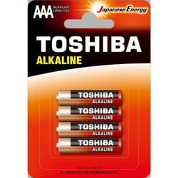 Toshiba LR03GCA BP-4C pile domestique Batterie à usage unique AAA Alcaline