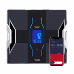 Tanita RD-953 Analyseur de composition corporelle Noir connecté Bluetooth My TANITA Healthcare App