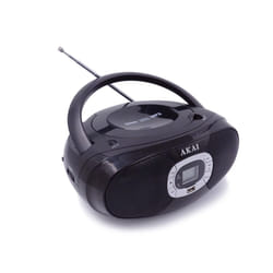 Akai BM004A-614 Système stéréo portable 2 W AM, FM Noir Lecture de MP3