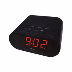 Akai CR002A-219, Horloge, Numérique, AM, FM, 87,5 - 108,5 MHz, 530 - 1650 kHz, LED