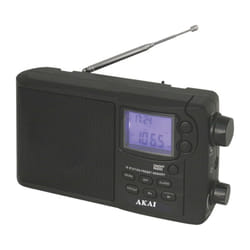 Akai APR-2418 Radio portable Numérique Noir