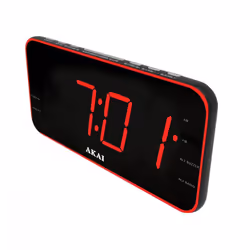 Akai ACR-3899, Horloge, Numérique, AM, FM, PLL, 87,5 - 108 MHz, 522 - 1620 kHz, LED