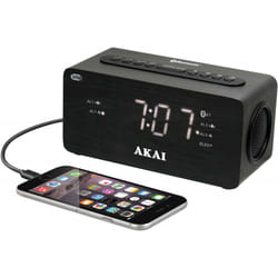 Akai ACR-2993 Réveil numérique Noir