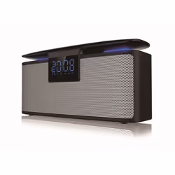Akai ABTS-M10, 12 W, 65 - 18500 Hz, 80 Ohm, Avec fil &sans fil, Enceinte portable stéréo, Noir, Gris