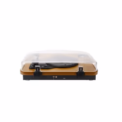 Akai ATT-11BT, Tourne-disque entraîné par courroie, Marron, 33,45,78 tr/min, Auto stop, 0,8 W, 420 mm