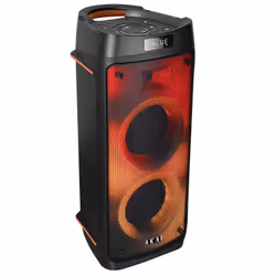 Akai PARTYBOX810, 2-voies, 50 W, 60 - 16000 Hz, 3 Ohm, 68 dB, Avec fil &sans fil