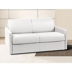 Vente-unique CALIFE lit sofa 2 siège(s) Blanc