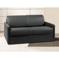 Vente-unique CALIFE lit sofa 2 siège(s) Noir