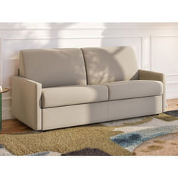 Vente-unique CALIFE lit sofa 2 siège(s) Beige