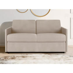 Vente-unique CALIFE lit sofa 2 siège(s) Beige