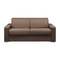 Vente-unique CALITO lit sofa 3 siège(s) Chocolat, Marron