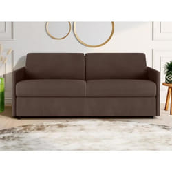 Vente-unique CALIFE lit sofa 4 siège(s) Marron