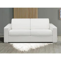 Vente-unique 4905451295738 canapé lit sofa 3 siège(s) Blanc