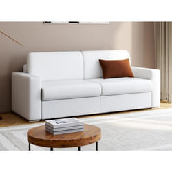 Vente-unique 4905451301750 canapé lit sofa 4 siège(s) Blanc