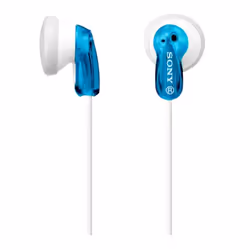 Sony MDR-E9LP, Avec fil, 18 - 22000 Hz, Musique, 6 g, Écouteurs, Bleu, Blanc