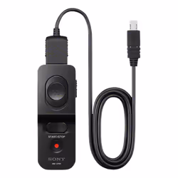 Sony RM-VPR1, Caméra Numérique, Avec fil, Appuyez sur les boutons, Rechargeable, Noir