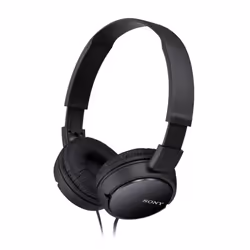 Sony MDR-ZX110, Avec fil, 12 - 22000 Hz, Musique, 120 g, Écouteurs, Noir