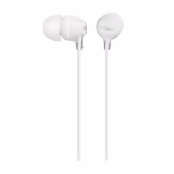 Sony MDR-EX15LP, Avec fil, 8 - 22000 Hz, Musique, 3 g, Écouteurs, Blanc