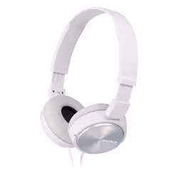 Sony MDR-ZX310AP, Avec fil, 10 - 24000 Hz, Appels/Musique, 125 g, Écouteurs, Blanc