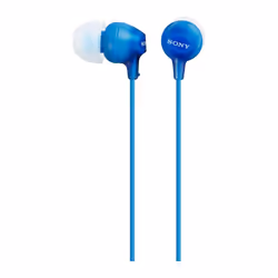Sony EX15AP Ecouteurs intra-auriculaires, Avec fil, 8 - 22000 Hz, Appels/Musique, 3 g, Casque, Bleu