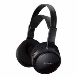 Sony MDR-RF811RK, Sans fil, 20 - 20000 Hz, Musique, 270 g, Écouteurs, Noir