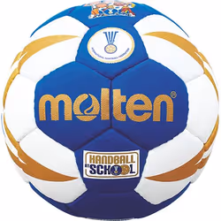 Molten H0X1300-BW, Ballon à 32 pièces, Intérieure, Bleu, Or, Blanc, Simili-cuir, Spéciale, Motif