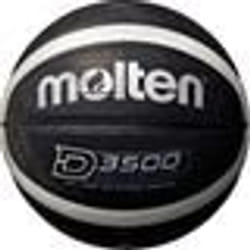 Basketball - MOLTEN - B7D3500-KS - Taille 7 - Cuir synthétique - Noir-argent