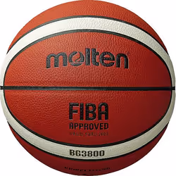 Molten B7G3800, Spéciale, Marron, Cuir, Intérieure et extérieure, Motif, FIBA