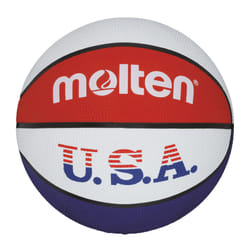 Molten BC3R-USA ballon de basket Intérieure et extérieure Bleu, Rouge, Blanc